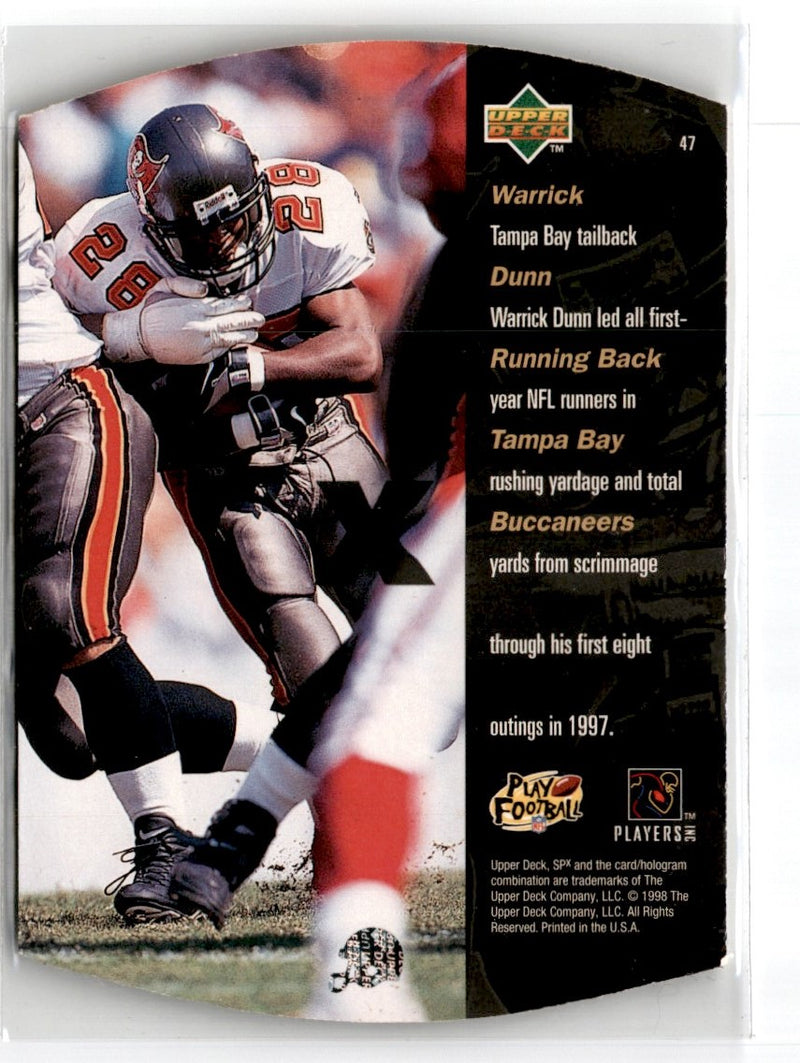 1998 SPx Warrick Dunn