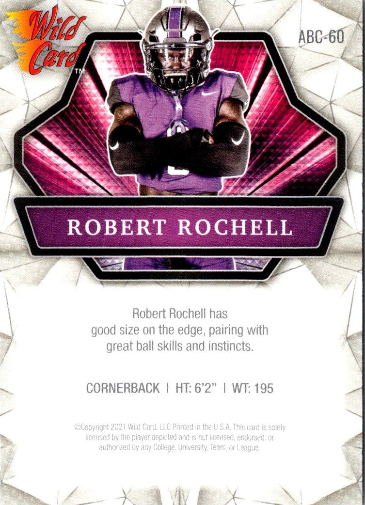 2021 Wild Card Matte Robert Rochell