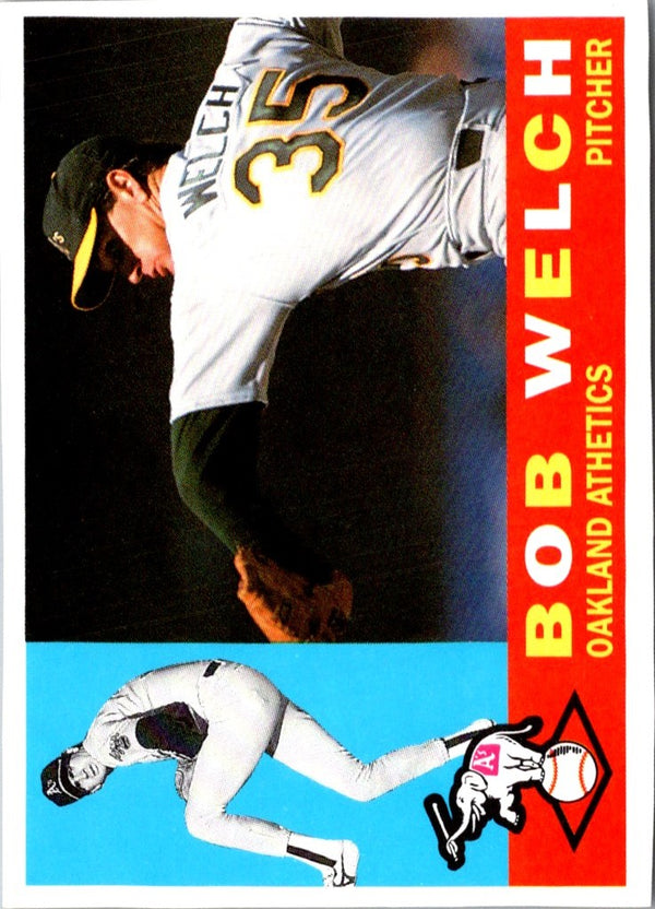 1991 Topps Bob Welch #44