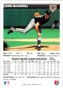 1993 Donruss Kirk McCaskill