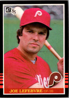 1985 Donruss Joe Lefebvre #285