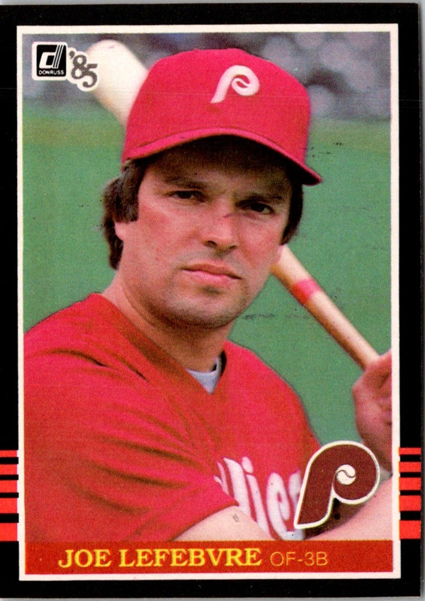 1985 Donruss Joe Lefebvre #285