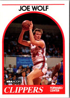 1989 Hoops Joe Wolf #173 Rookie