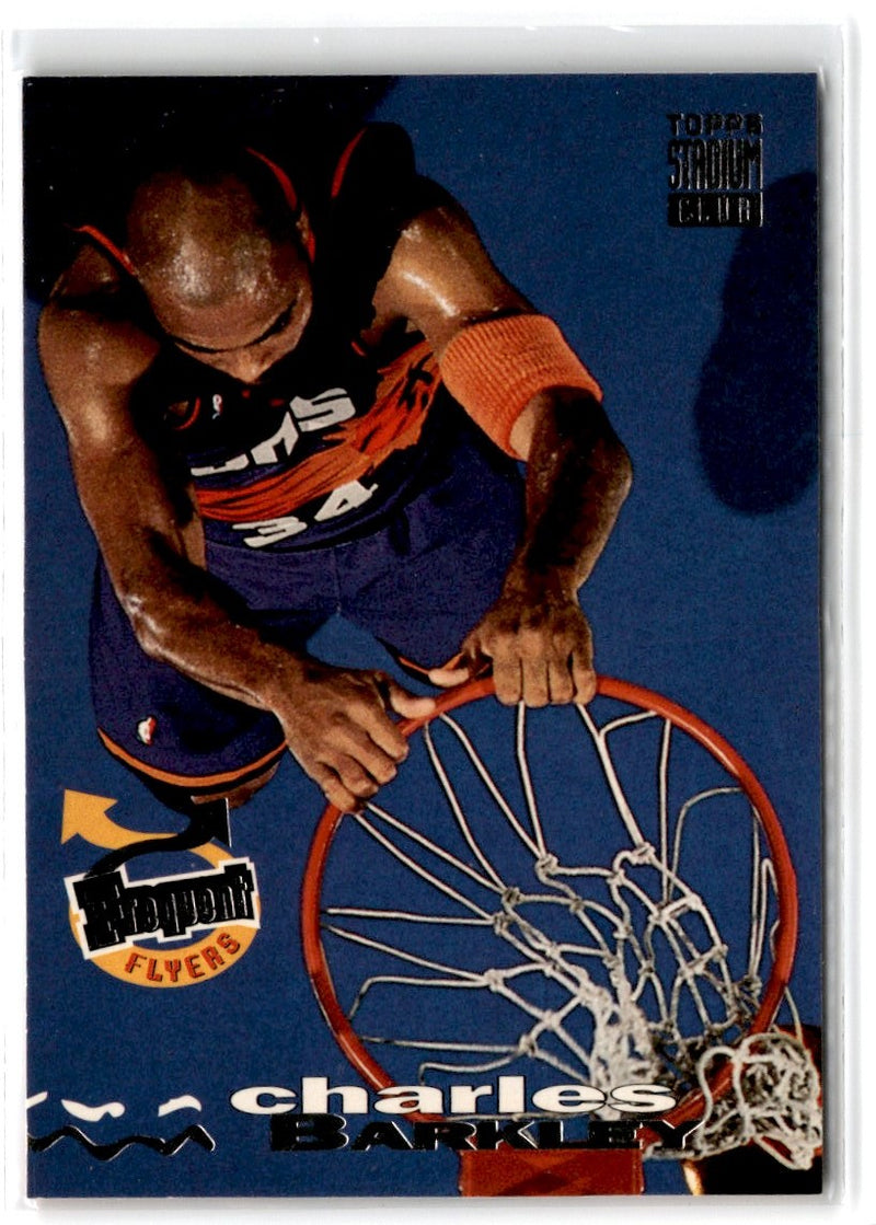 1993 Stadium Club Frequent Flyer Upgrades Charles Barkley