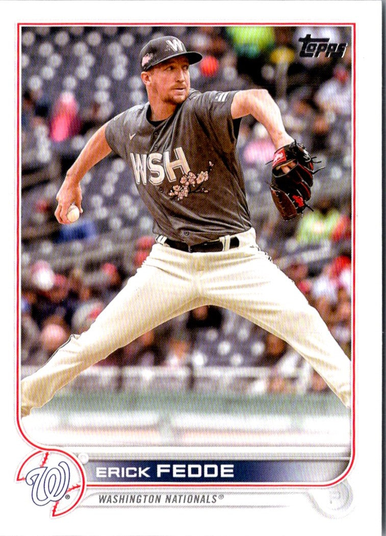 2022 Topps Update Erick Fedde