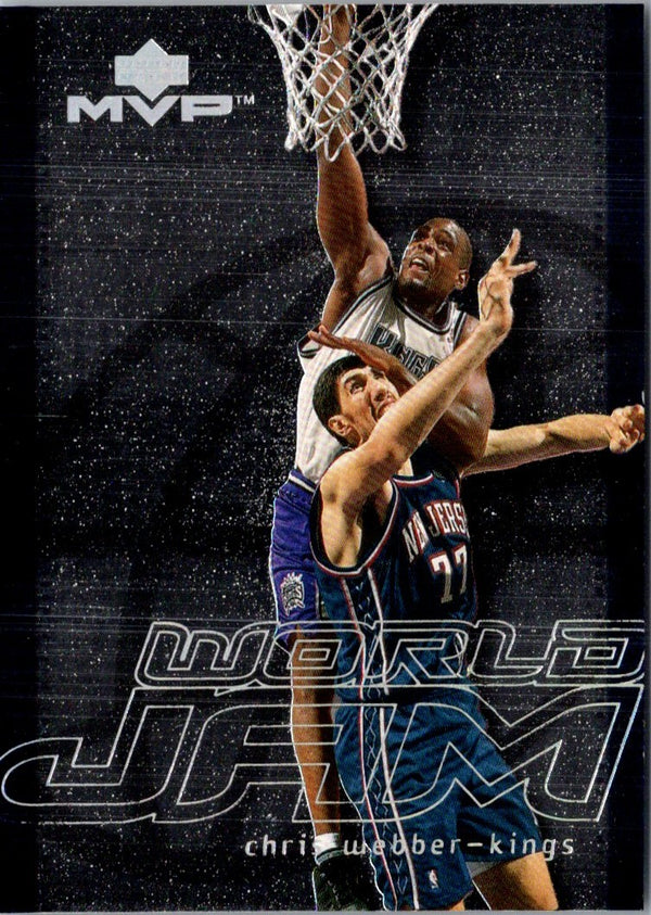 2000 Upper Deck MVP World Jam Chris Webber #WJ11