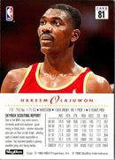 1993 SkyBox Hakeem Olajuwon