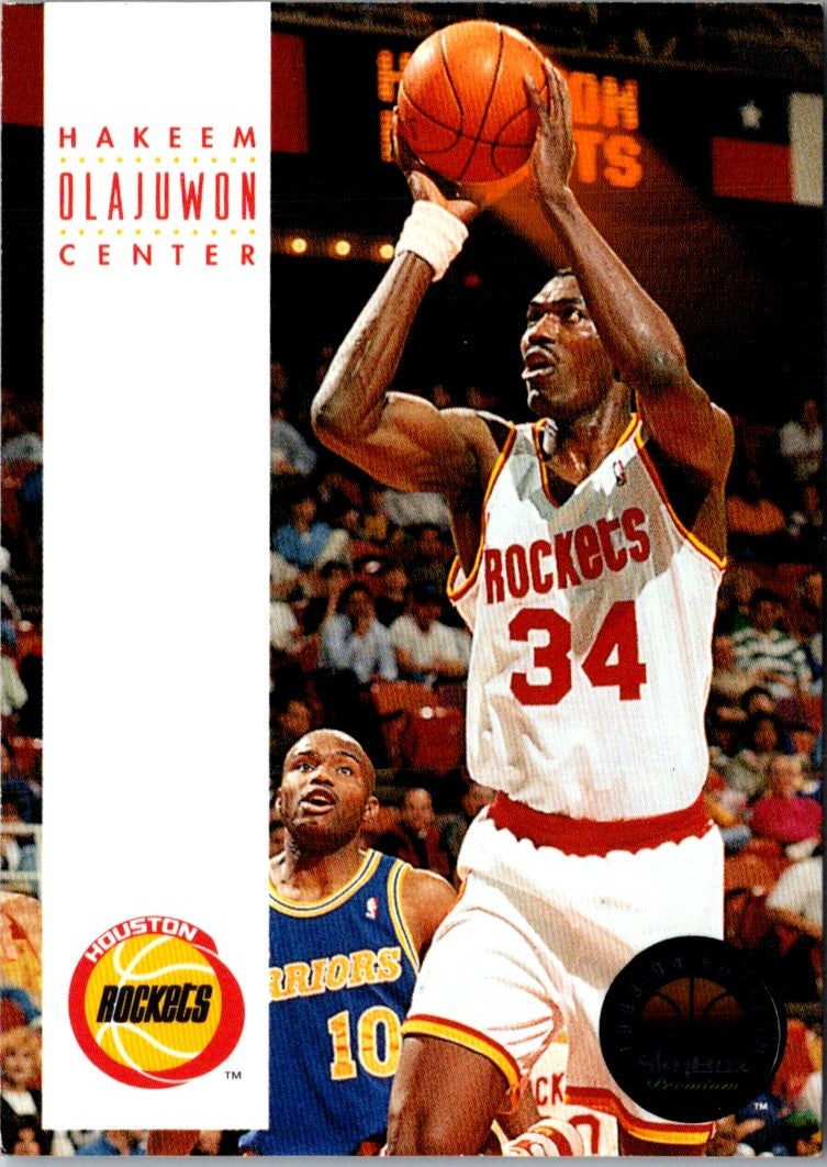 1993 SkyBox Hakeem Olajuwon