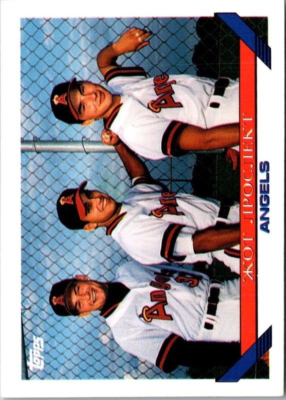 1993 Topps Rudy Razjigaev/Eugneyi Puchkov/Ilya Bogatyrev #633