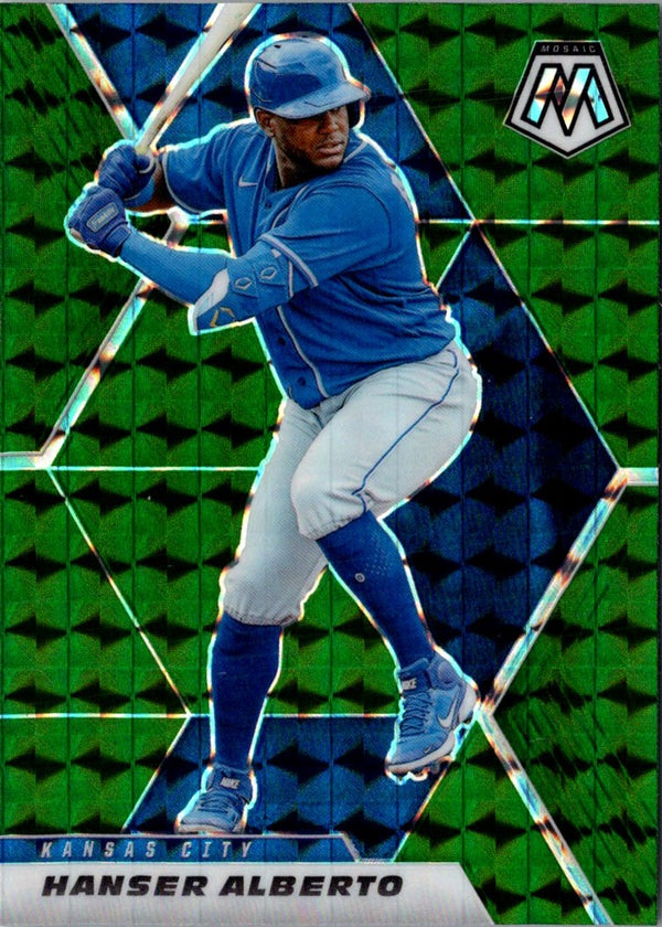 2021 Panini Mosaic Green Hanser Alberto #55