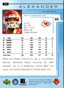 2000 Upper Deck Derrick Alexander