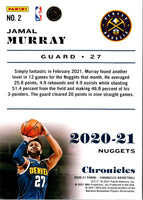 2020 Panini Chronicles Jamal Murray #2