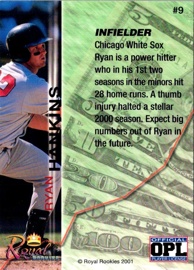 2001 Royal Rookies Futures Limited Edition Ryan Hankins