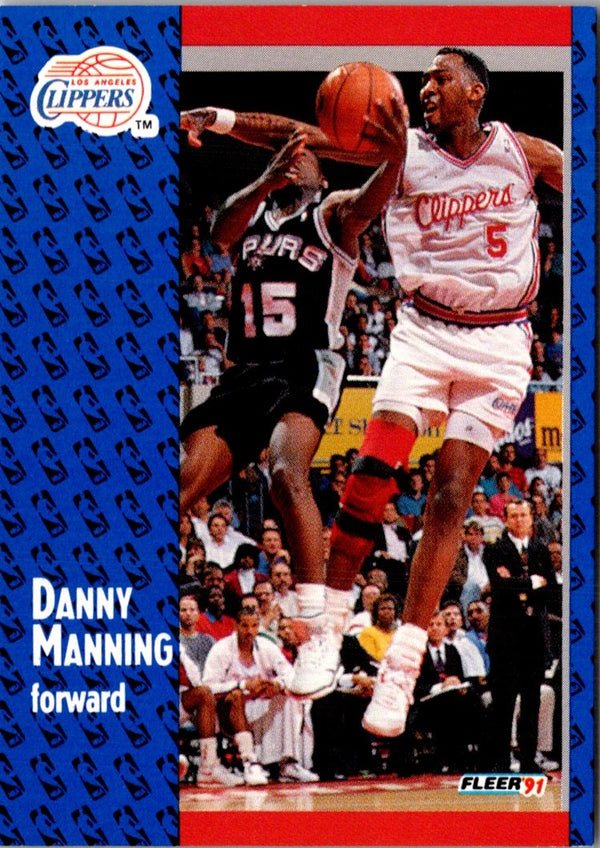 1991 Fleer Danny Manning #92