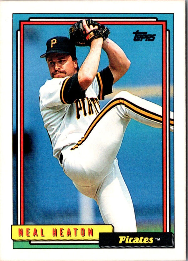 1992 Topps Neal Heaton #89