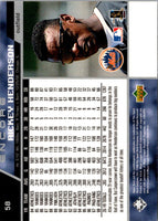 2014 Panini Immaculate Swatches Rickey Henderson #58