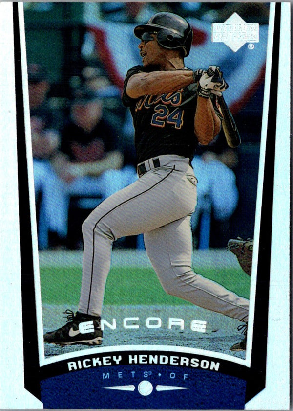 2014 Panini Immaculate Swatches Rickey Henderson #58