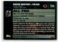 2007 Topps Chrome Devin Hester #TC49