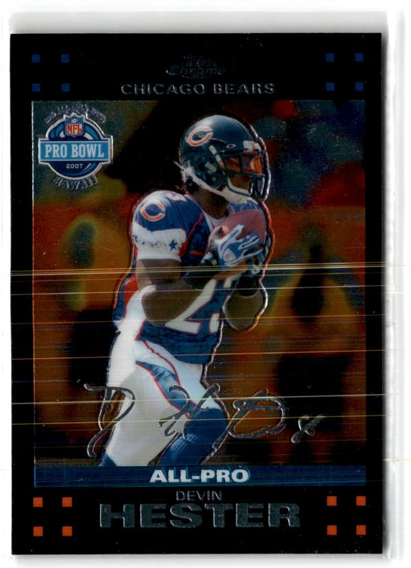 2007 Topps Chrome Devin Hester #TC49