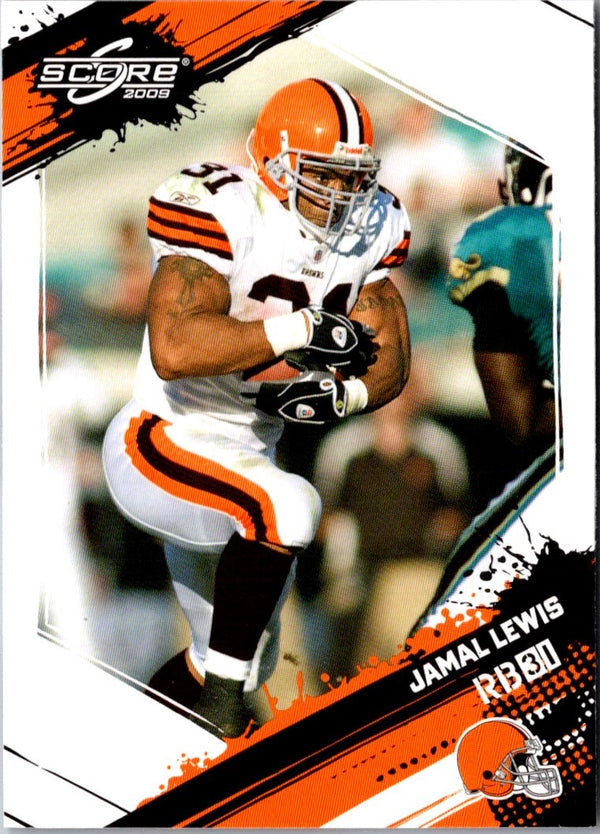 2009 Score Jamal Lewis #68