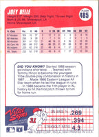 1990 Fleer Joey Belle #485