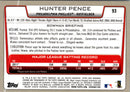 2012 Bowman Chrome Hunter Pence