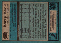 1981 O-Pee-Chee Barry Beck #220