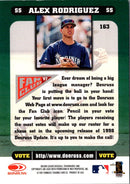 1998 Donruss Alex Rodriguez