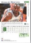 1997 Fleer Traditions Crystal Khalid Reeves