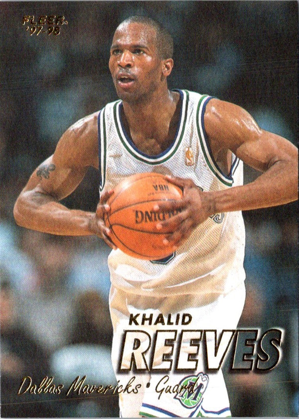 1997 Fleer Traditions Crystal Khalid Reeves #324