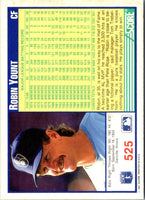 1991 Score Robin Yount #525