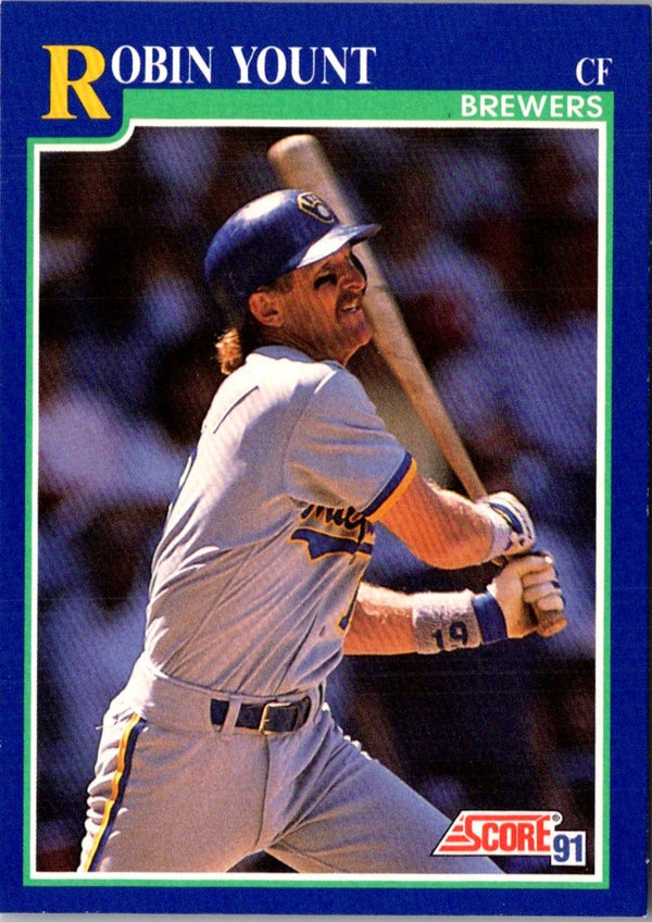 1991 Score Robin Yount #525