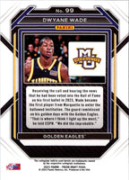 2023 Panini Prizm Draft Picks Choice Blue/Yellow/Green Dwyane Wade #99