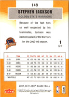 2007 Fleer Stephen Jackson #149
