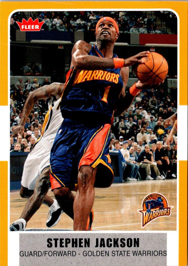 2007 Fleer Stephen Jackson #149