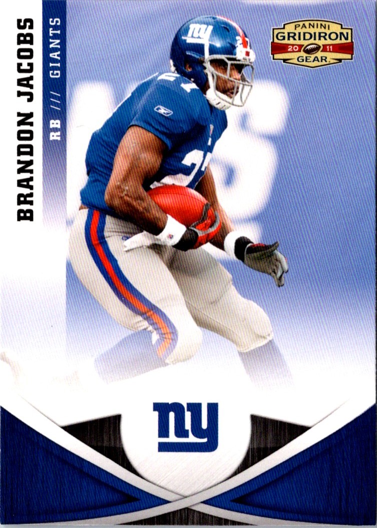 2011 Panini Gridiron Gear Brandon Jacobs