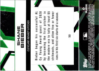 2021 Topps Shane Bieber #50