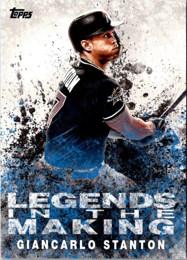 2018 Topps Legends in the Making Giancarlo Stanton #LTM-GS