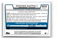 2012 Bowman Draft Picks & Prospects Chrome Edward Sappelt #BDPP158