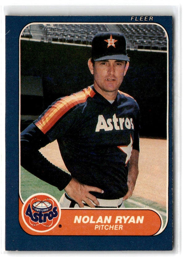 1986 Fleer Nolan Ryan #310