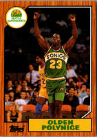 1993 Topps Olden Polynice #48