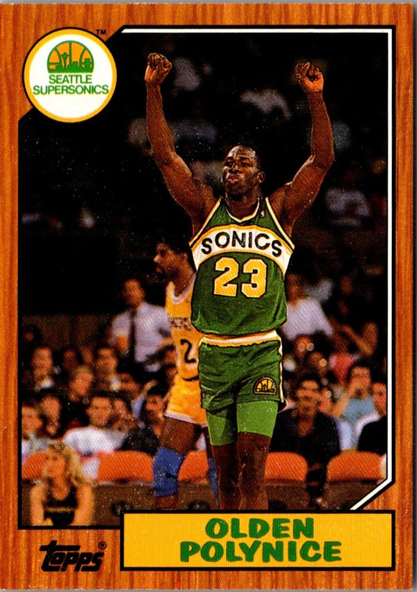 1993 Topps Olden Polynice #48