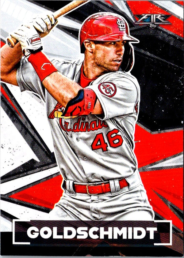 2021 Topps Fire Paul Goldschmidt #110