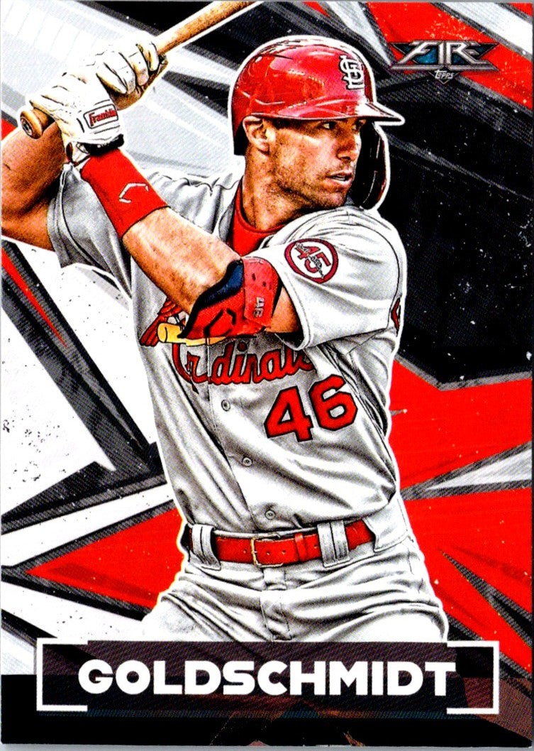 2021 Topps Fire Paul Goldschmidt