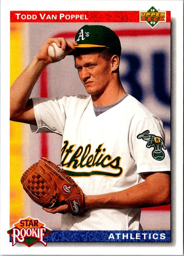 1992 Upper Deck Todd Van Poppel #22