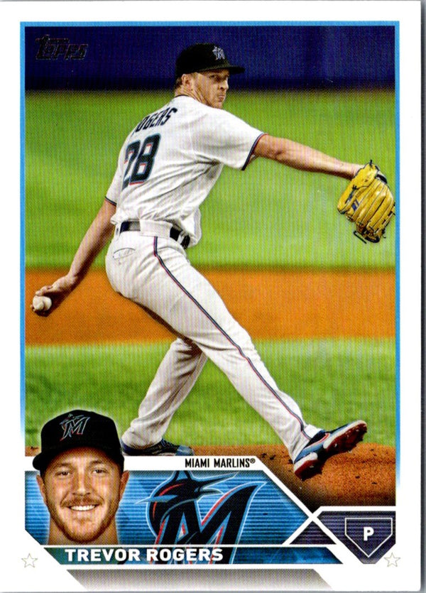 2023 Topps Royal Blue Trevor Rogers #29