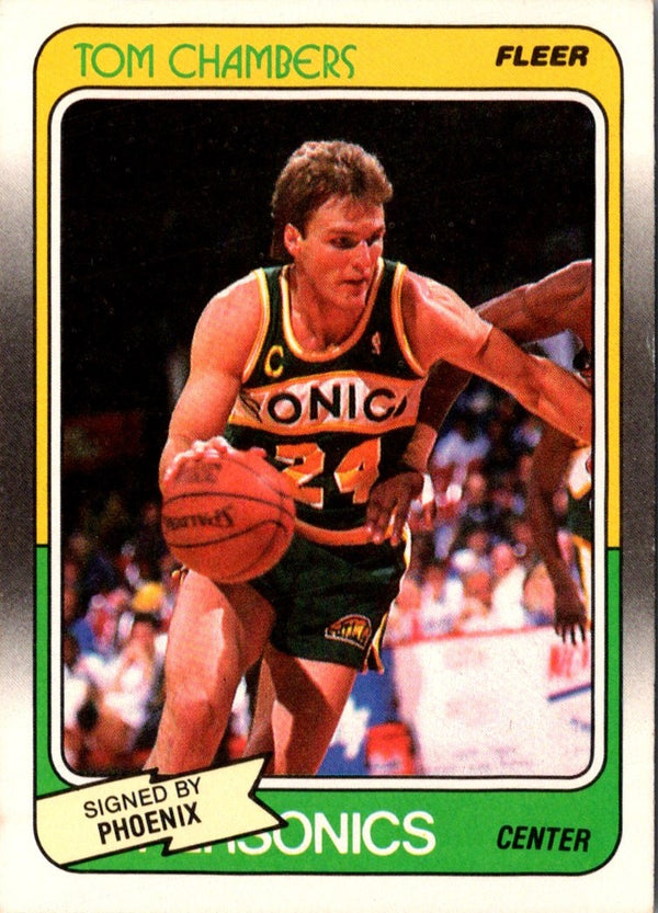 1988 Fleer Tom Chambers #106