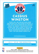 2020 Donruss Optic Choice Red and Green Cassius Winston