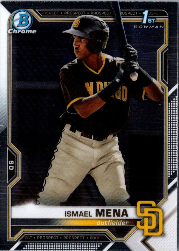 2021 Bowman Chrome Prospects Ismael Mena #BCP-36