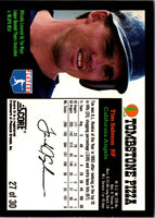 1994 Score Tombstone Pizza Super-Pro Series Tim Salmon #27